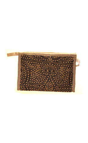Cloth and Paper: Persia - Black Cosmetic Bag